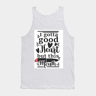 good heart Tank Top